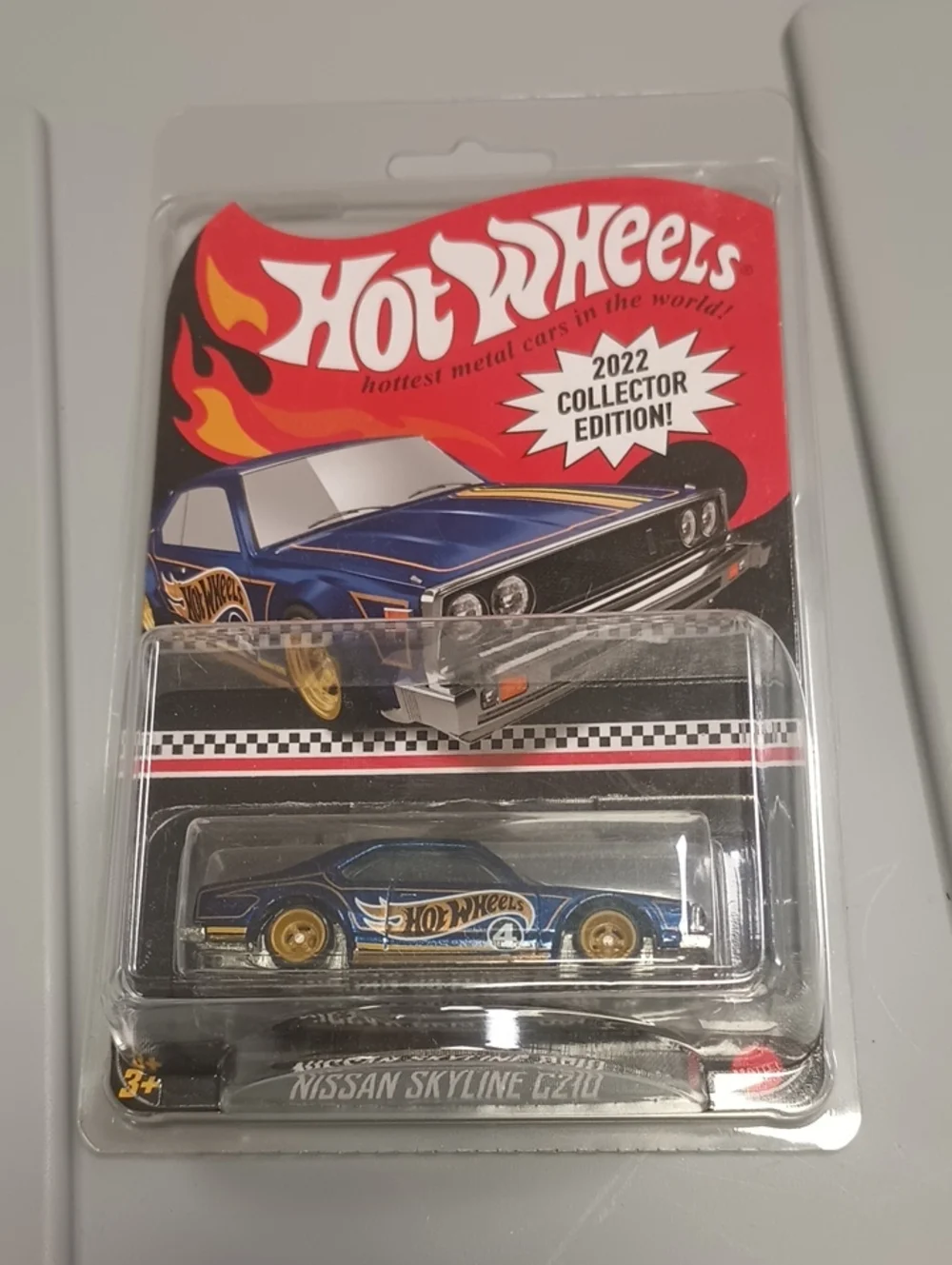 2022 Collector Edition Blue Nissan Skyline GZ10 Toy Car